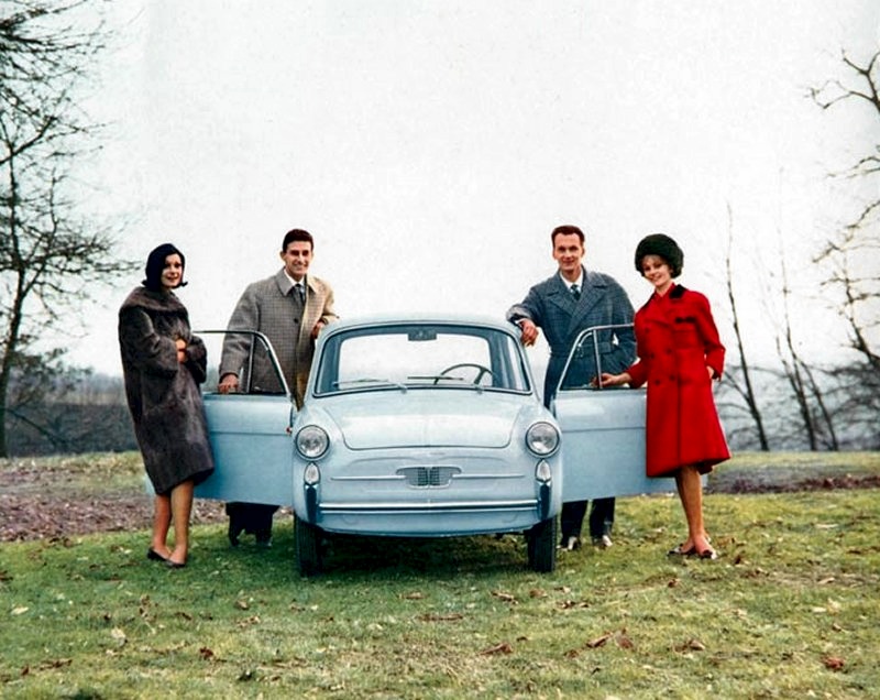 1962 Fiat 500 Autobianchi Bianchi Quattroposti